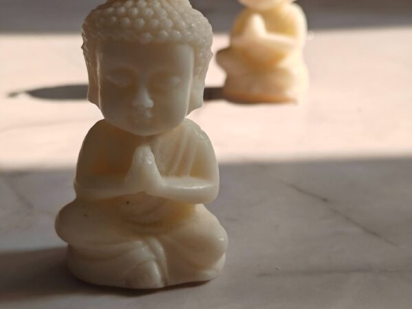Smiling Buddha Candle - Small