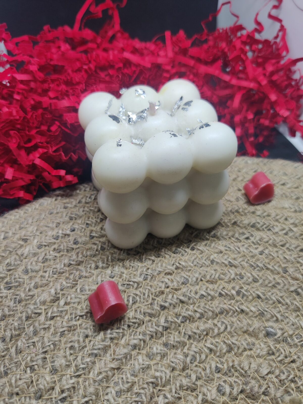 Smooth Scented Soy Wax Bubble Candle | Pack of 2 | - Image 3