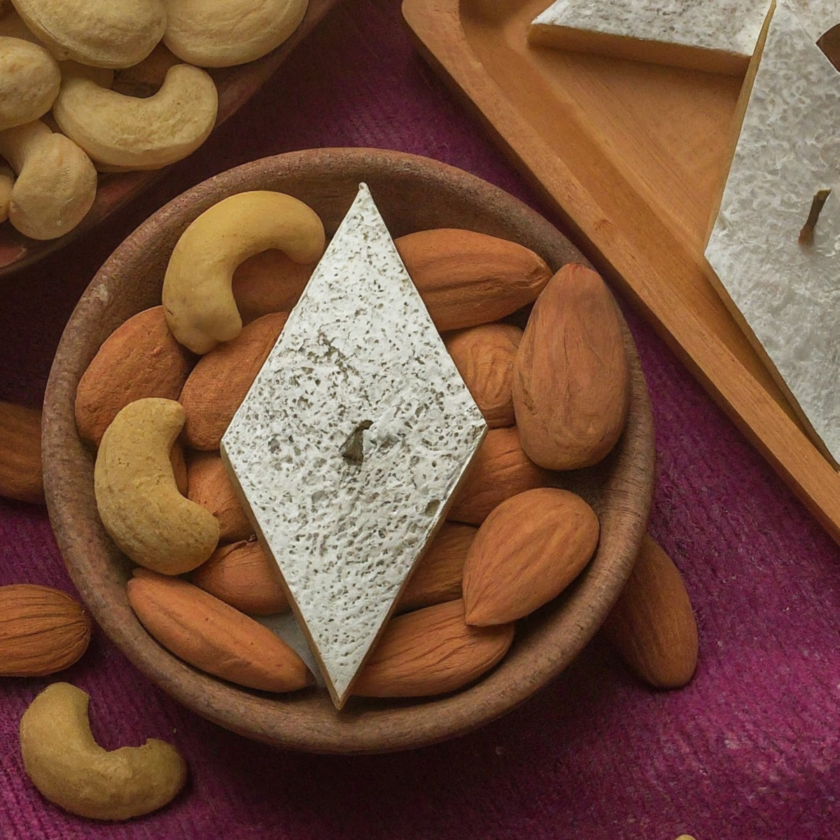 Kaju Katli Candles