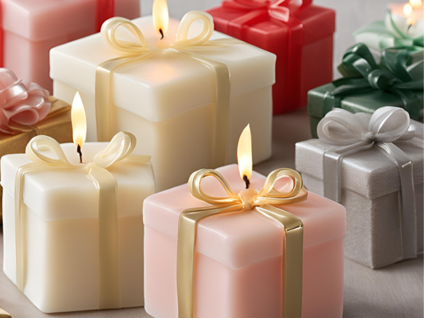 Gift Box Shaped Candles | Gifting | Christmas Candle