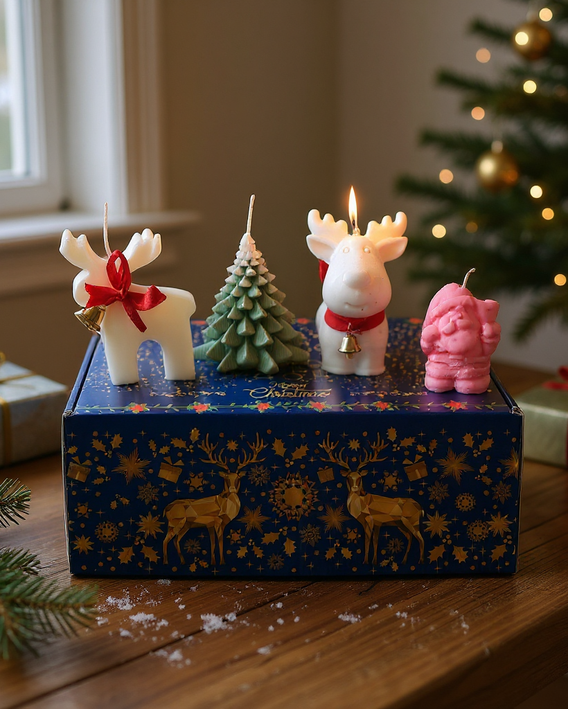 Christmas Gift Hamper Box - Set of 8 Items