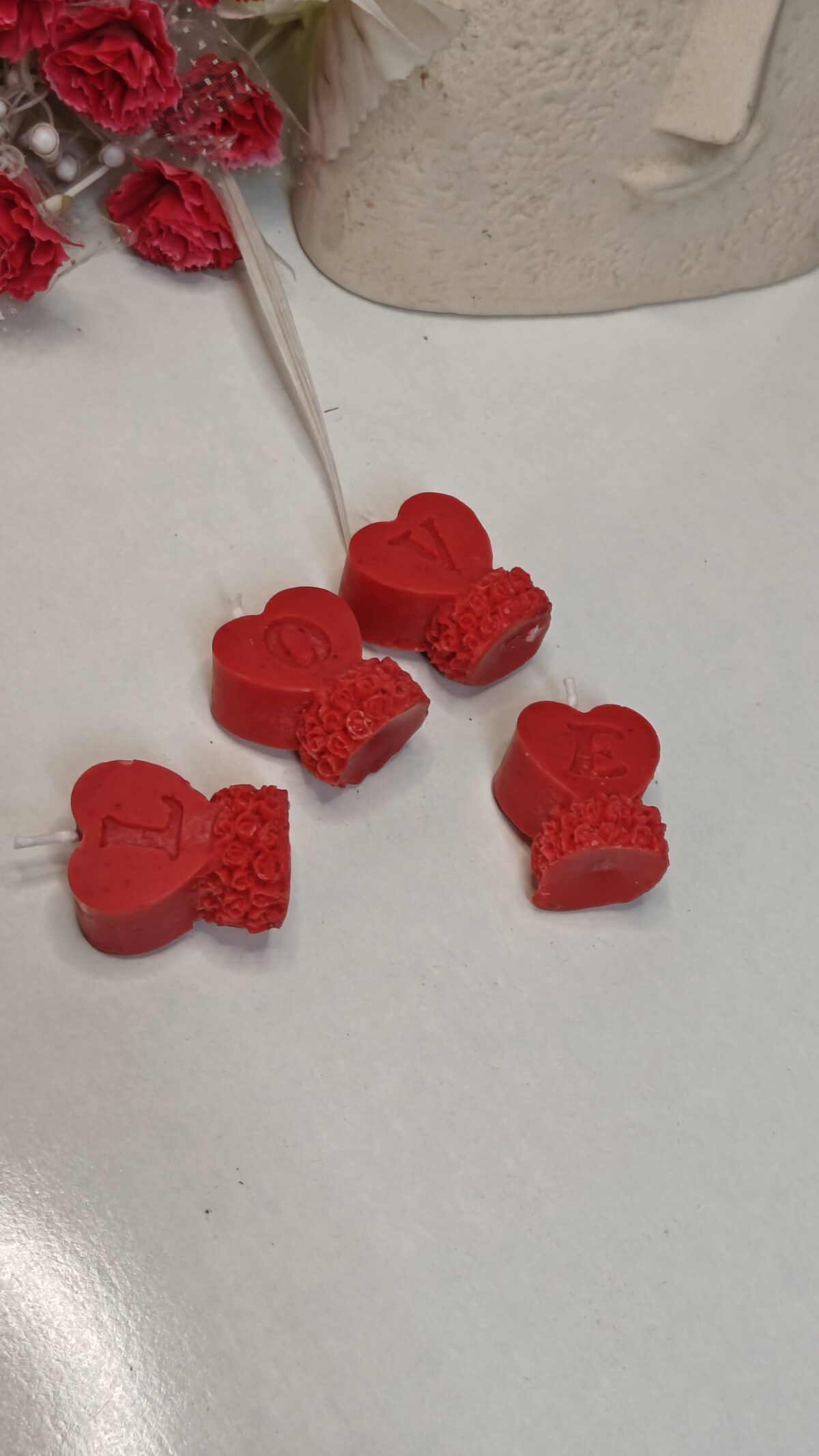 "Love" Word Candles - Image 2