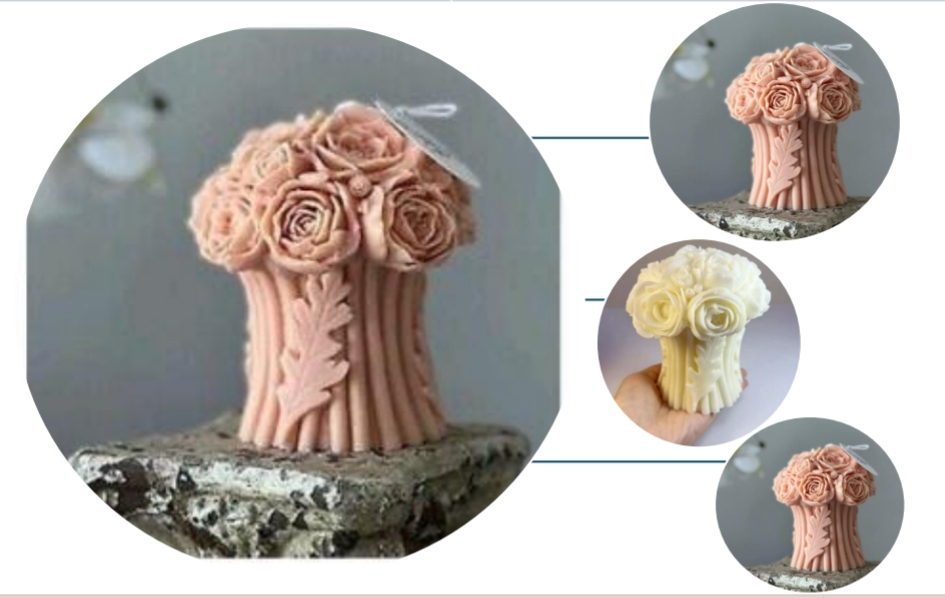 Flower Bunch Bouquet Mould