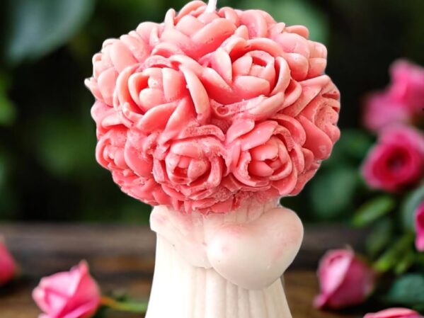 3D Rose Bouquet Candle | Celebrations & Gifting