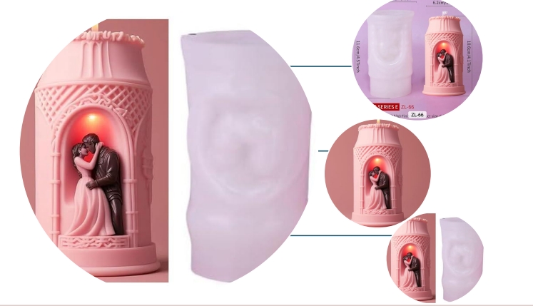 Loving/Valentine Couple Candle Mould