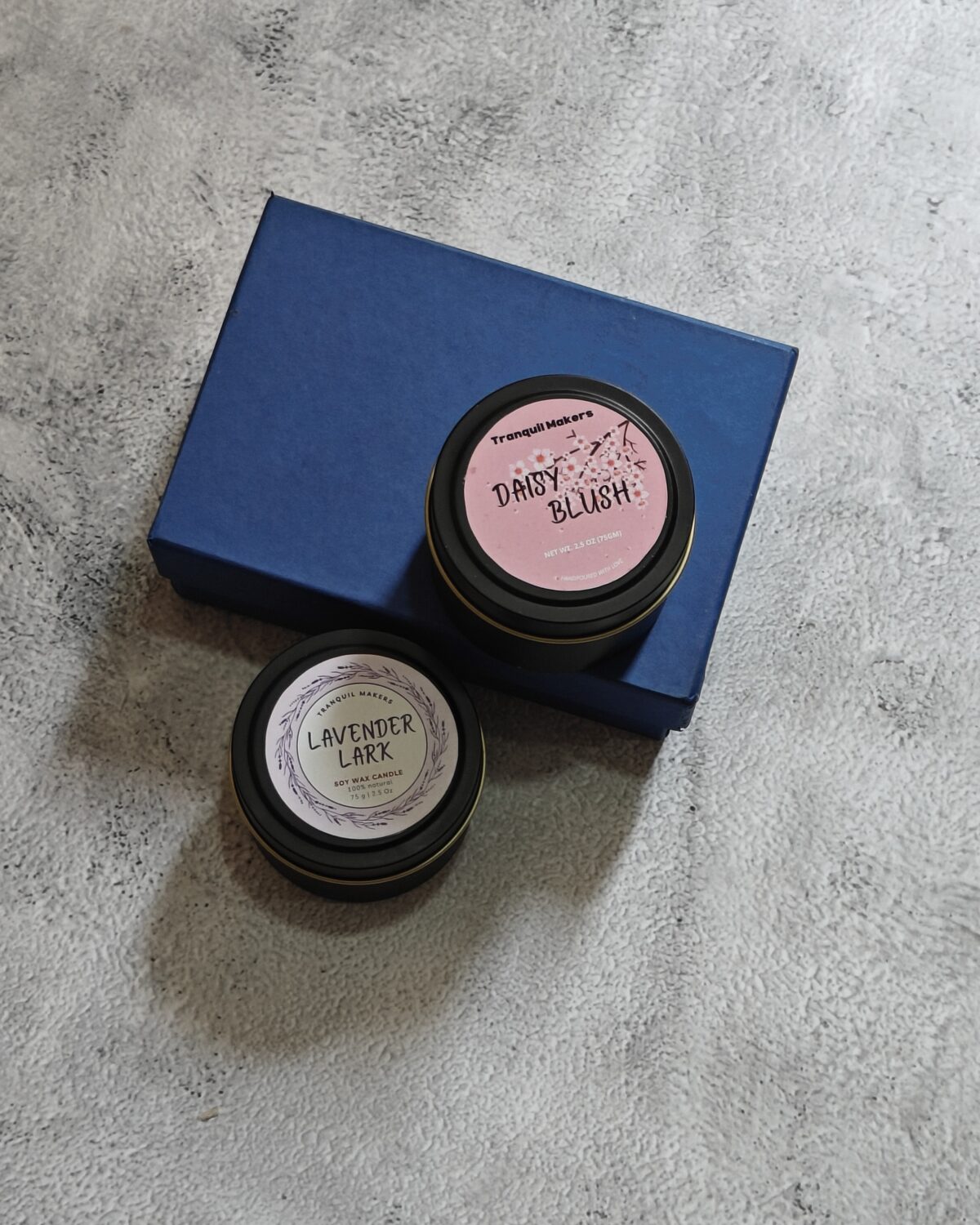 Lavender Lark & Daisy Blush – Tin Box Duo - Image 3