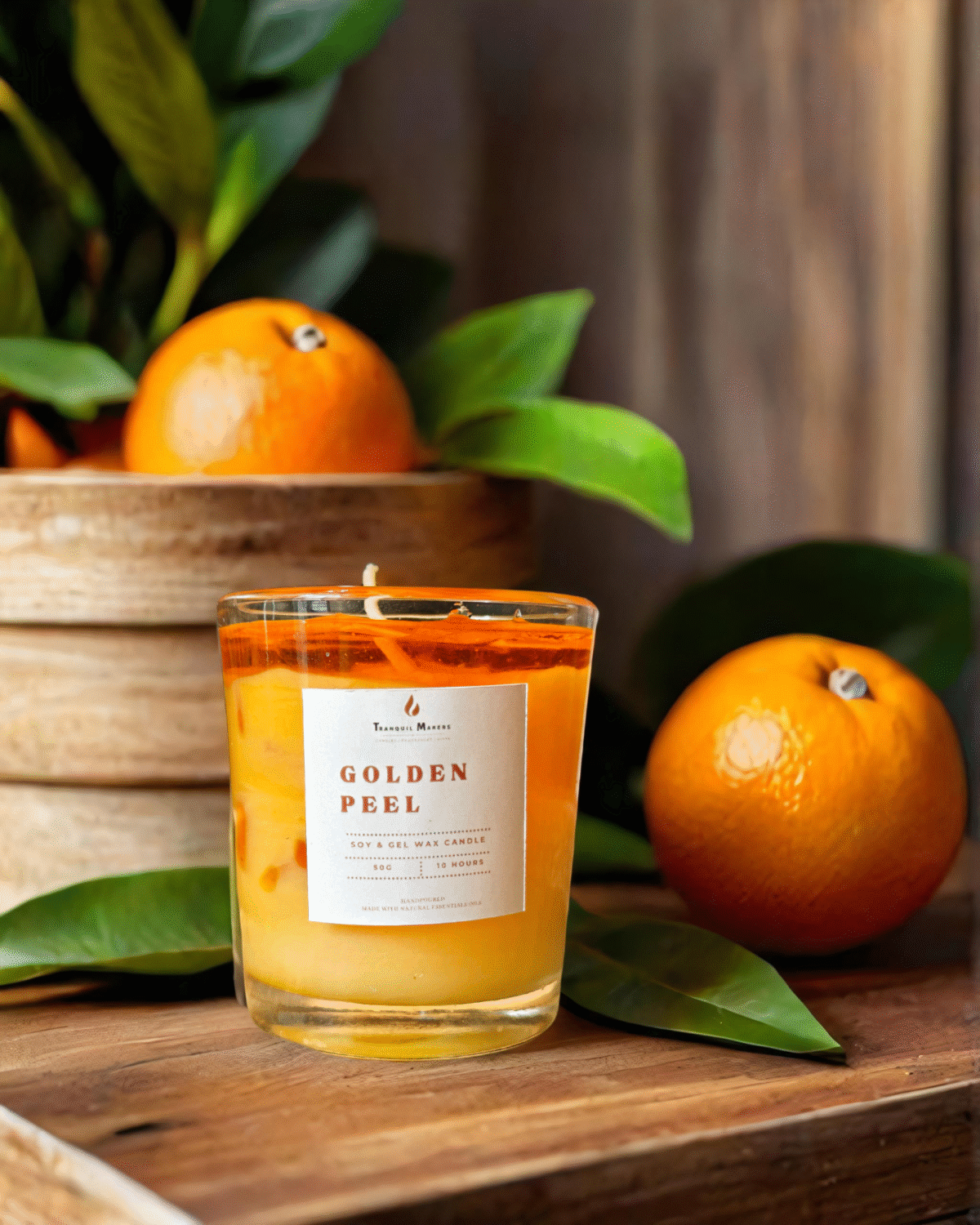 Golden Zest Shot Candle - Image 2