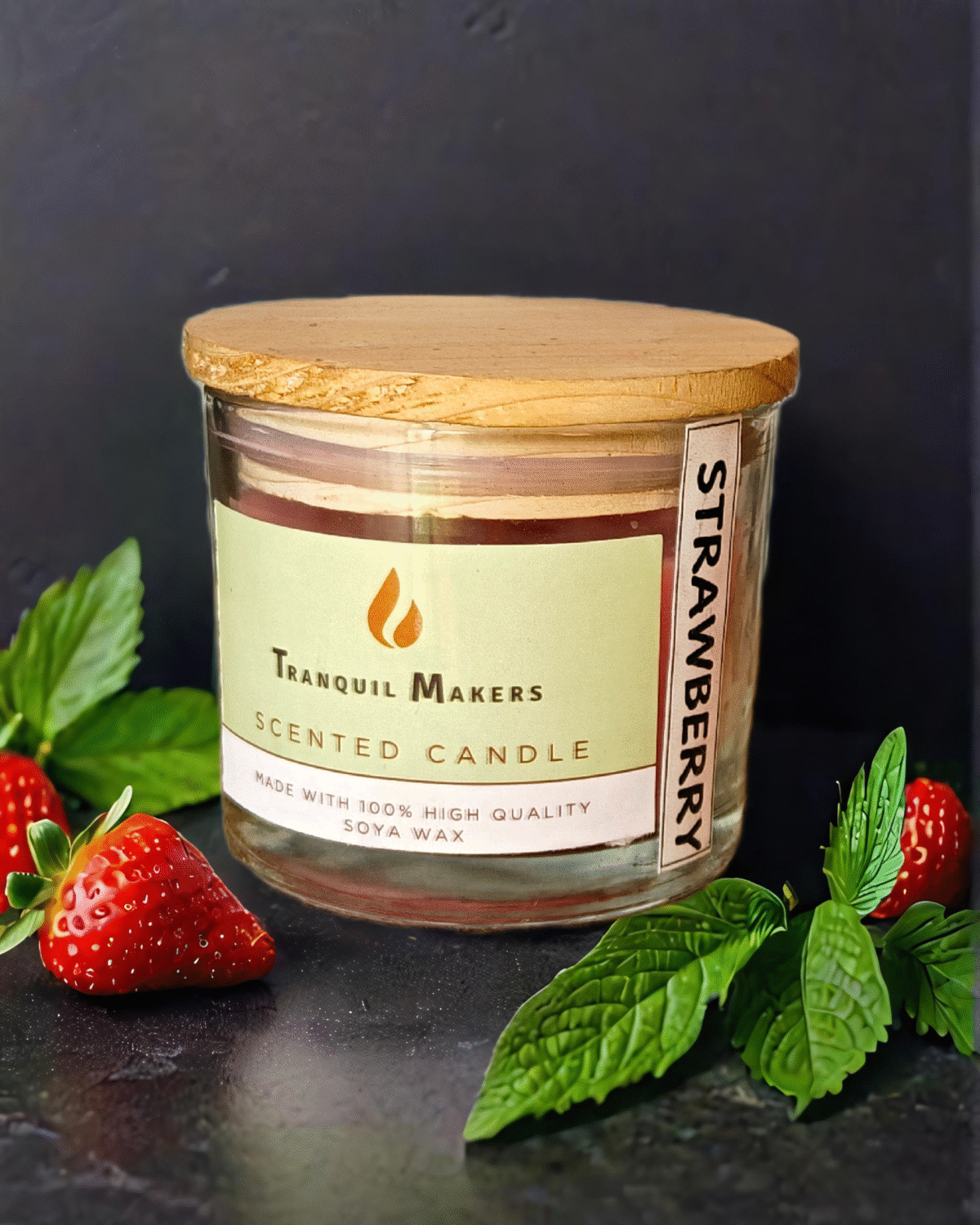 Berry Bliss – Strawberry Scented Candle