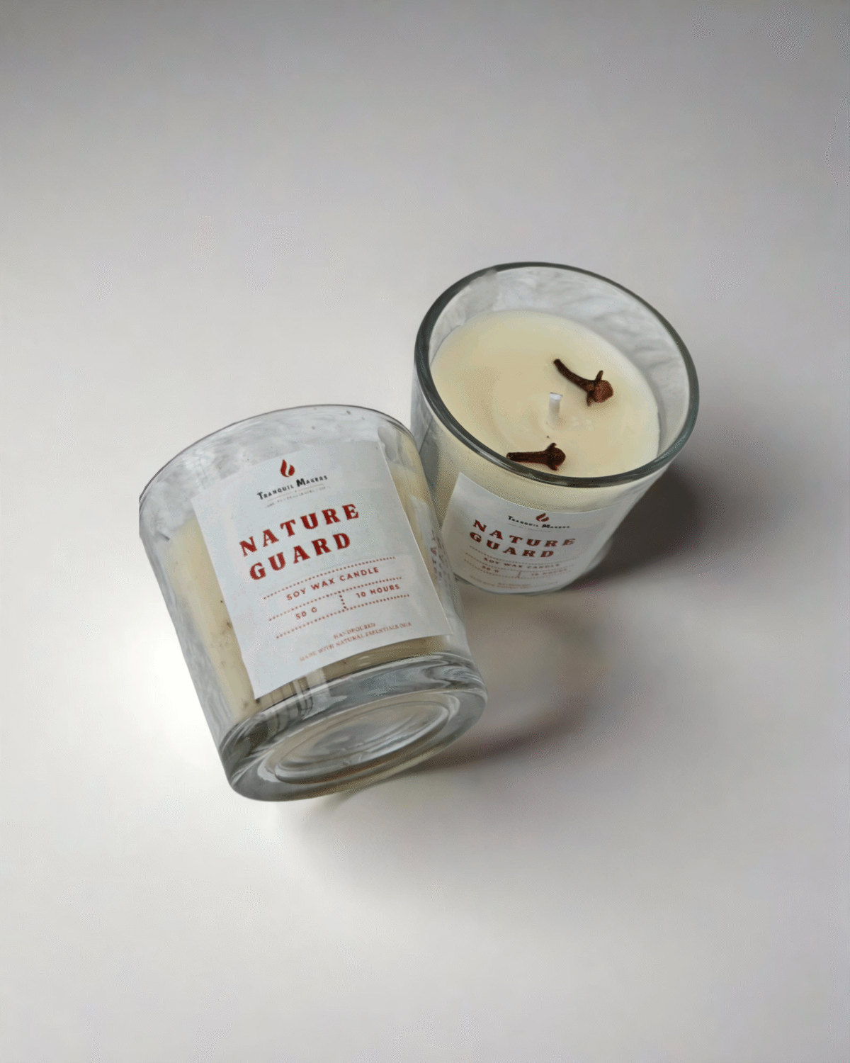 "Nature Guard" Shot Glass Candle - Set of 2 - Image 4