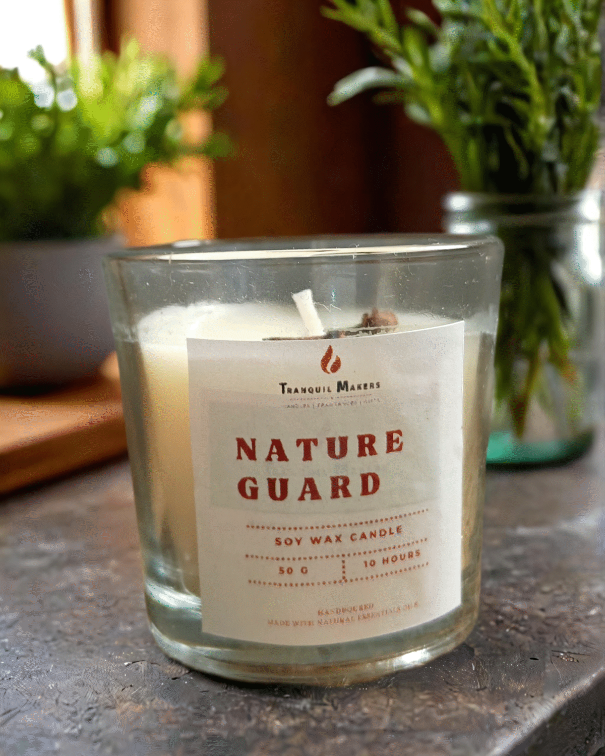 "Nature Guard" Shot Glass Candle - Set of 2 - Image 3