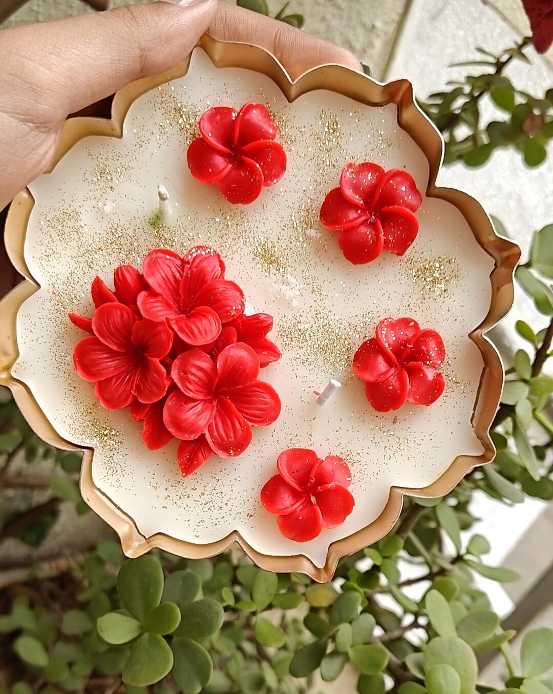 Petal Urli - Plumeria Theme - 5.5 Inch