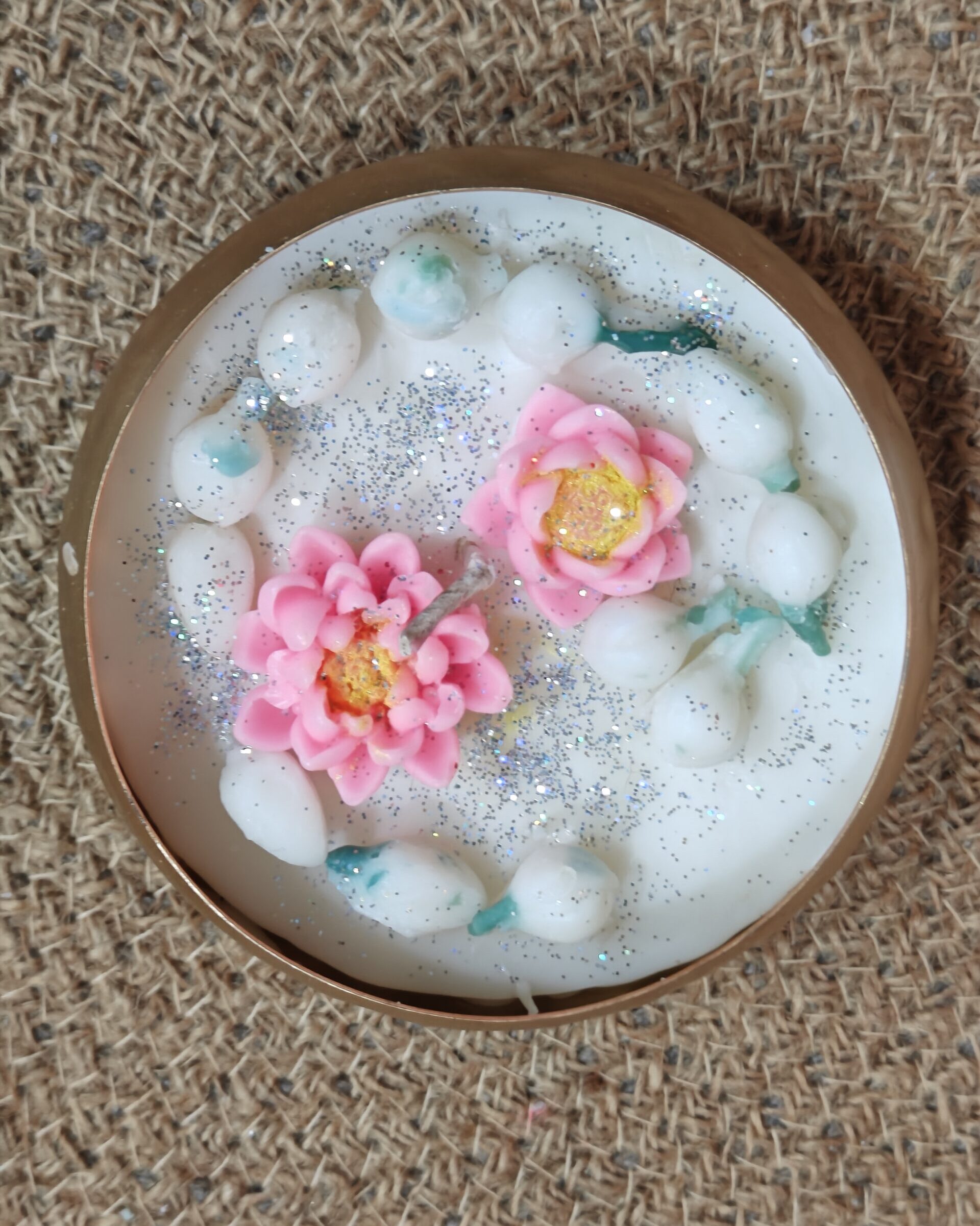 Bowl Urli - Mogra Theme - 4 Inch - Image 2