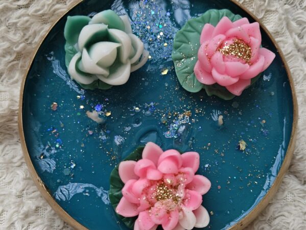 Bowl Urli - Lotus Theme - 4 inch