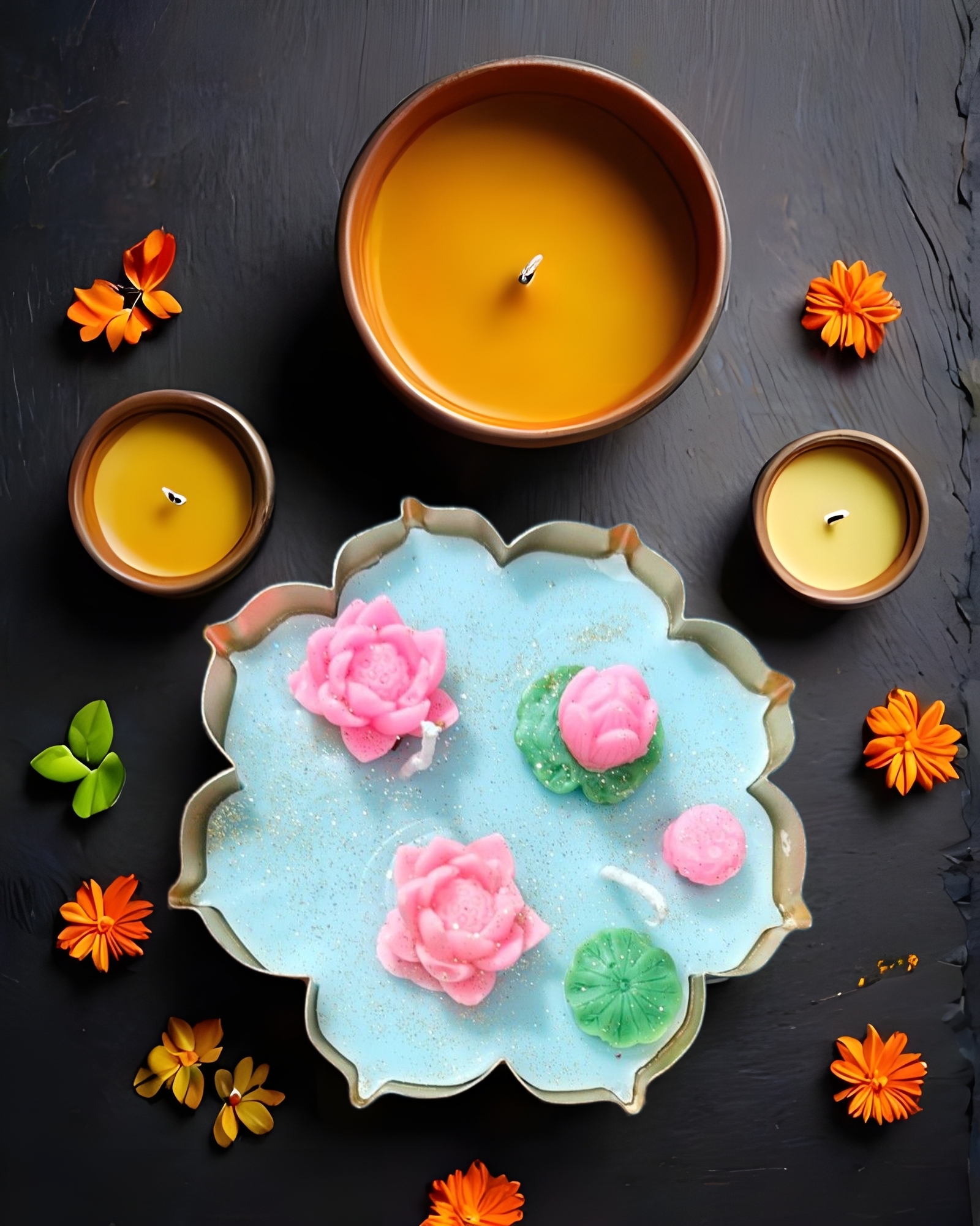 Petal Urli - Lotus Theme - 4.5 Inch - Image 2