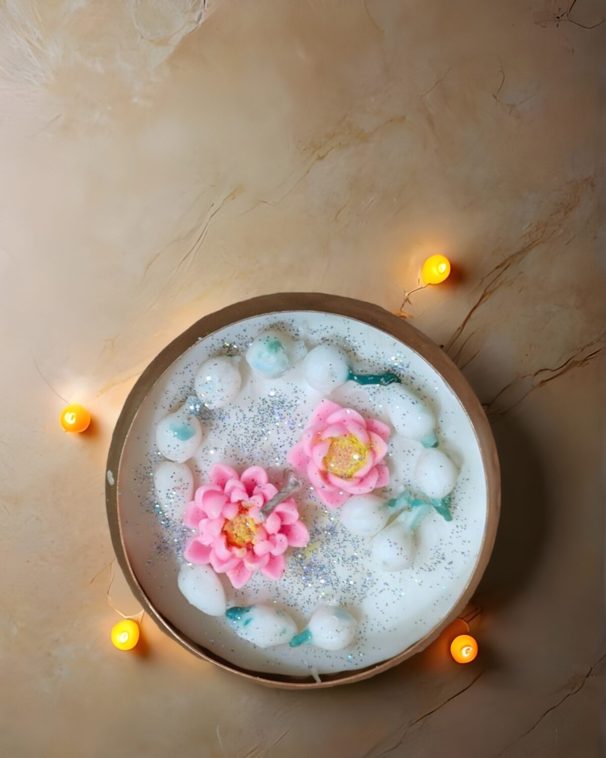 Bowl Urli - Mogra Theme - 4 Inch