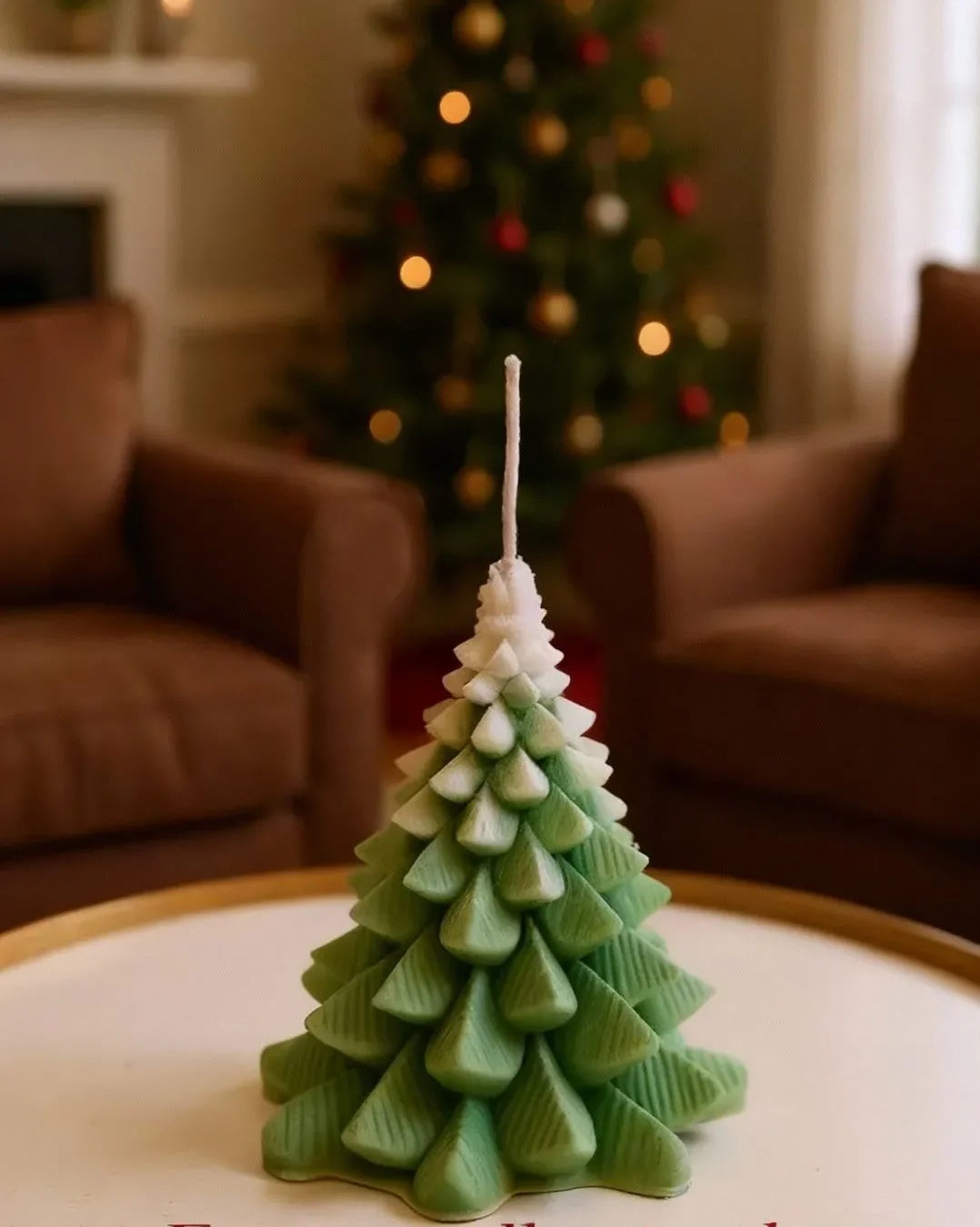 Christmas Tree Candle